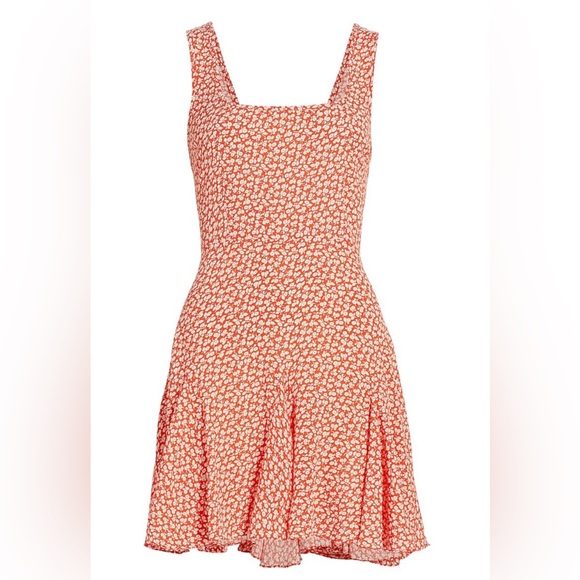 Doen Porto Dress - orange hillside bloom - size S - Picture 4 of 5